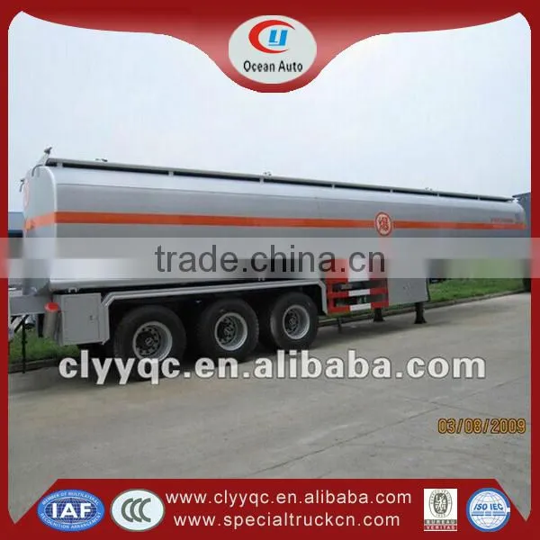 Sale 50,000L 3 axle 50cbm single axle semi trailer