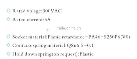 Hot Sale 5 pin Relay Socket, electrical relay, refrigerator relay prices