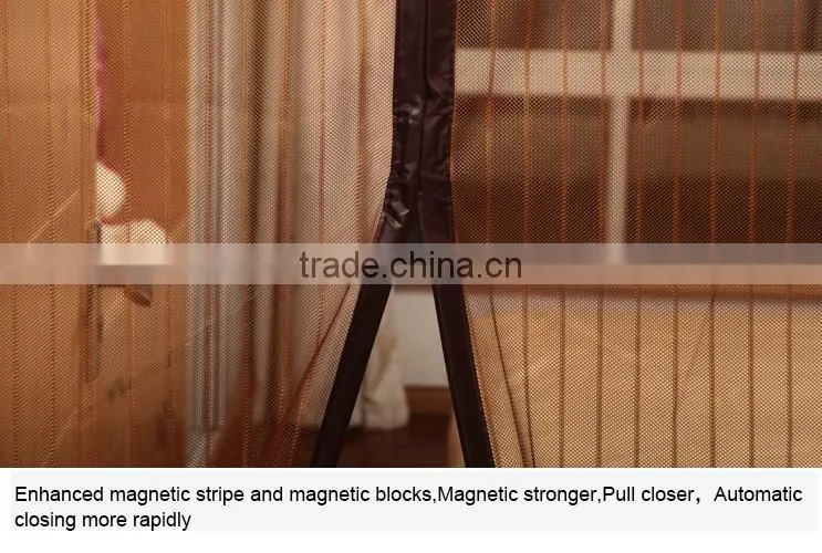 2016 Dustproof magnetic screen door for sale