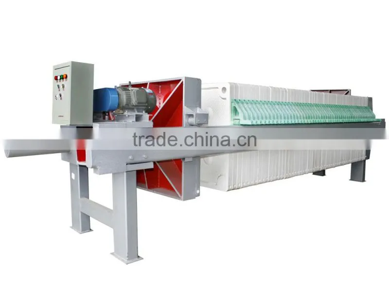Electric motor drive mechanical small filter press for dehydration industry