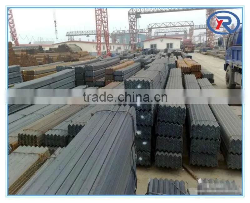 cheap price galvanized steel angle for container frame, warehouse goods shelves