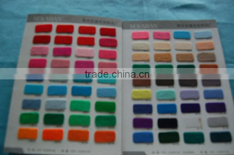 colorful sheepskin fabric