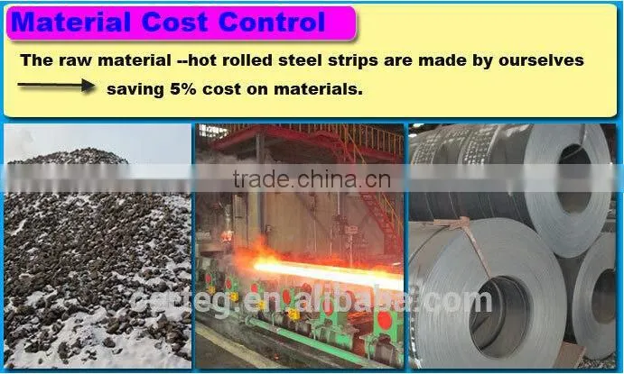 Galvanized round mild steel pipe high quality