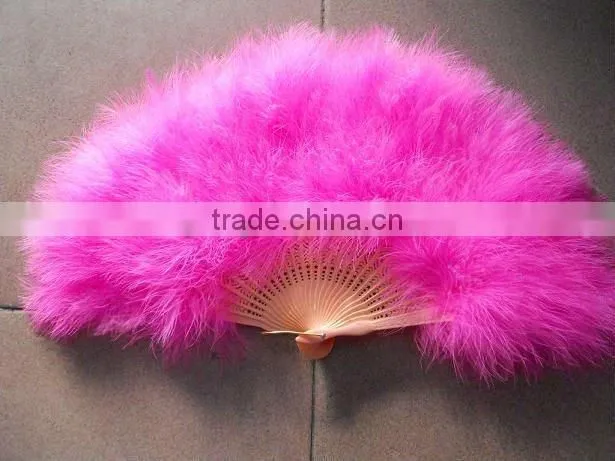 beautify feather hand fans