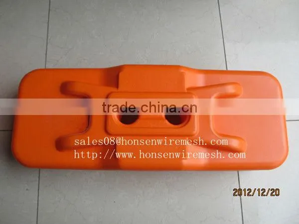2015 the very best selling portable blocked temporary fencing footing base feet