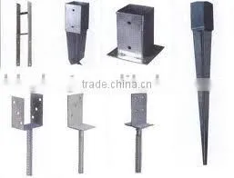 post galvanized anchor