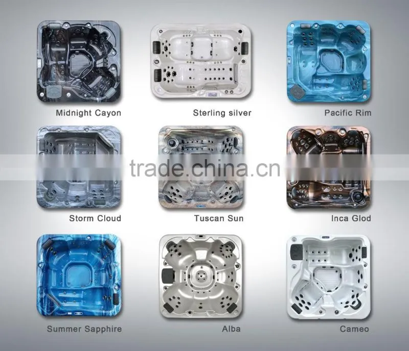 Steel frame outdoor portable swimming pools from China