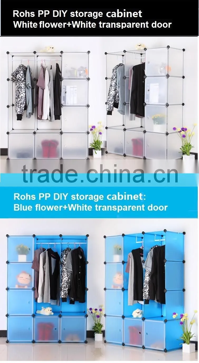 Solid color combination cabinet
