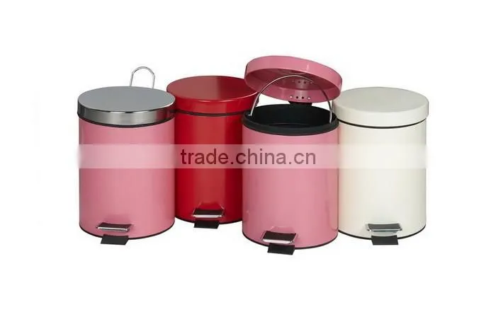 Decorative Stainless Steel Airtight Trash Can