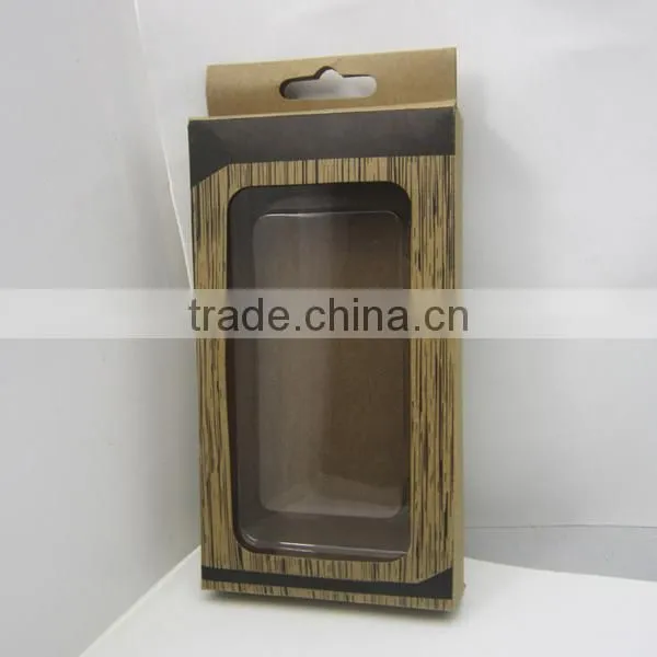 Clear plastic boxes for cell phone, crystal box packaging, high quality packing boxes