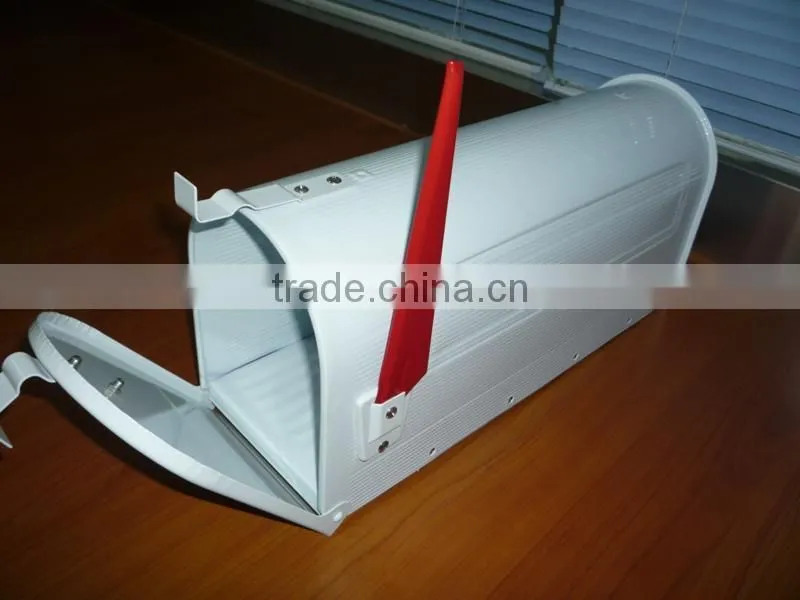 Antique Free Standing Aluminum US mailbox