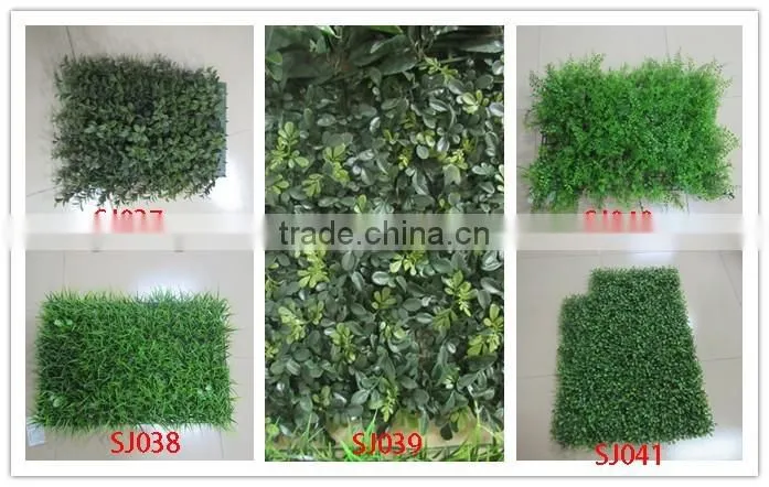 grass turf /plastic grass mat / for hedge / wall