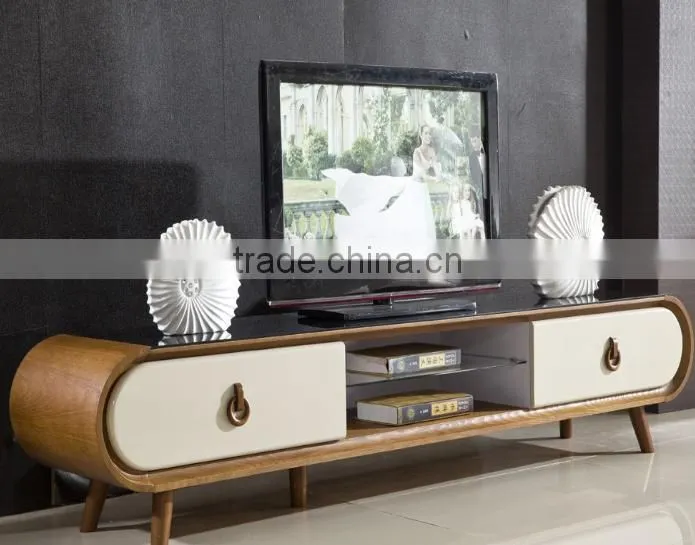 Modern Marble Top Design Wooden TV Table