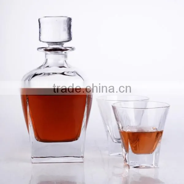 Mini clear scotch whisky 750ml glass wine bottles wholesale