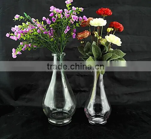 because glass flower vase for two sizes