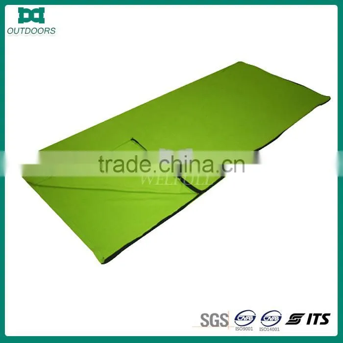Natural green summer sleeping mat