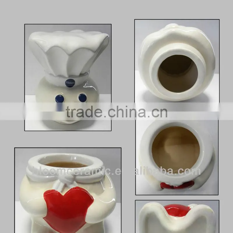 Porcelain cookie jar manufactory