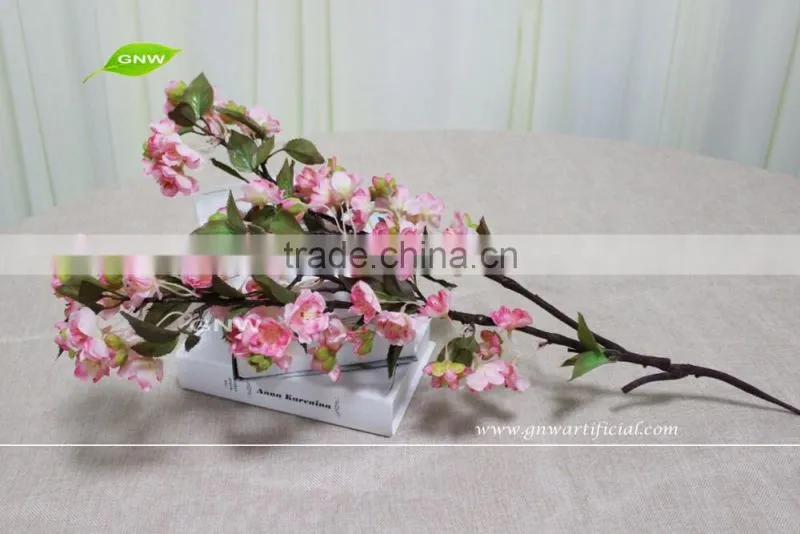 artificial cherry blossom branches wholesale for wedding decoration