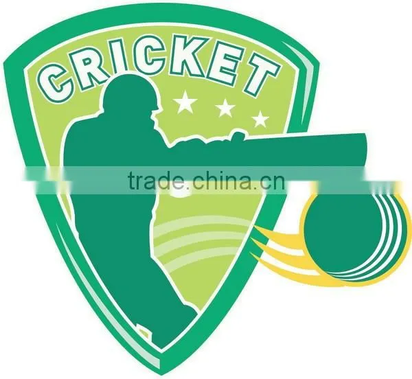 New products 2017 low price custom logo wood whole sale tennis ball yellow cricket bat in dark grips made in china