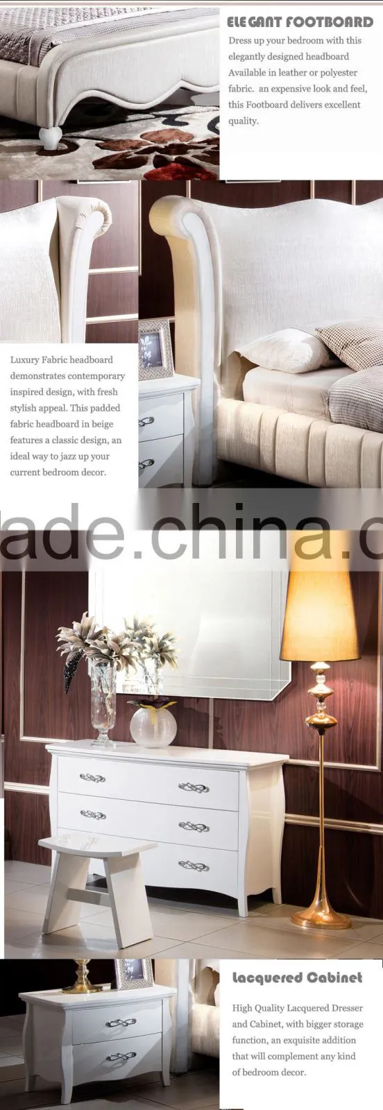 queen size bed size,bed king size,modern wood bed B9025