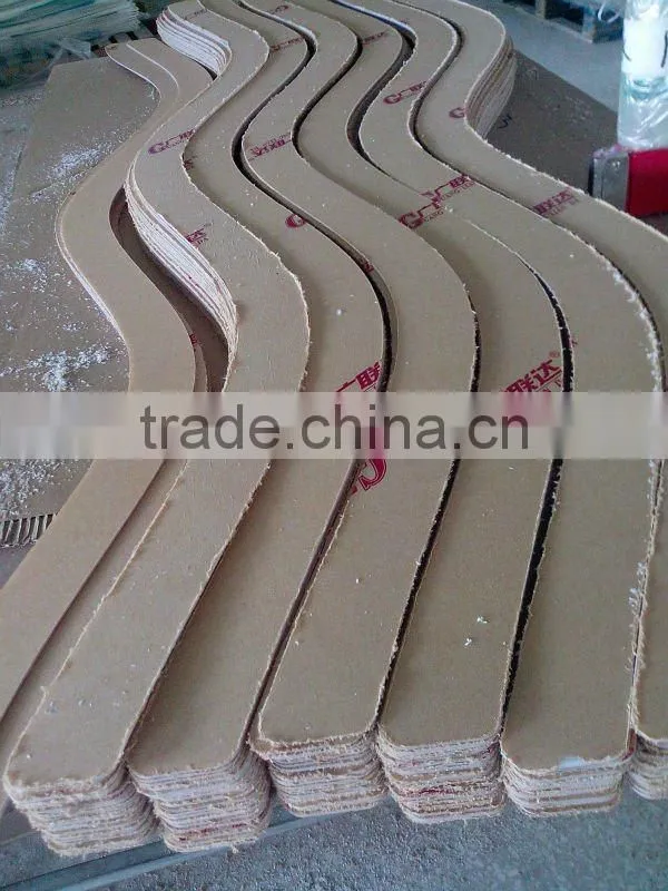 custom vac-formed thick film flexural mode lamp cover of plastic