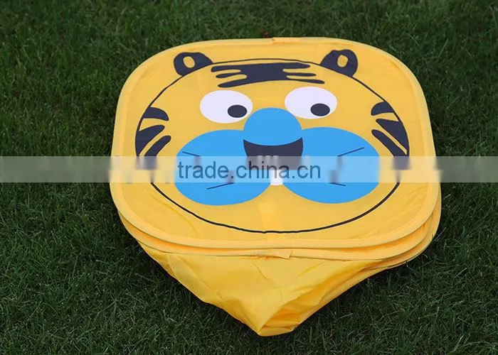 2014 Newest Polyester Cartoon Laundry Hamper For Storage