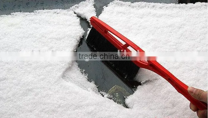 New design EVA grip snow brush with ice scraper , detachable snow brush