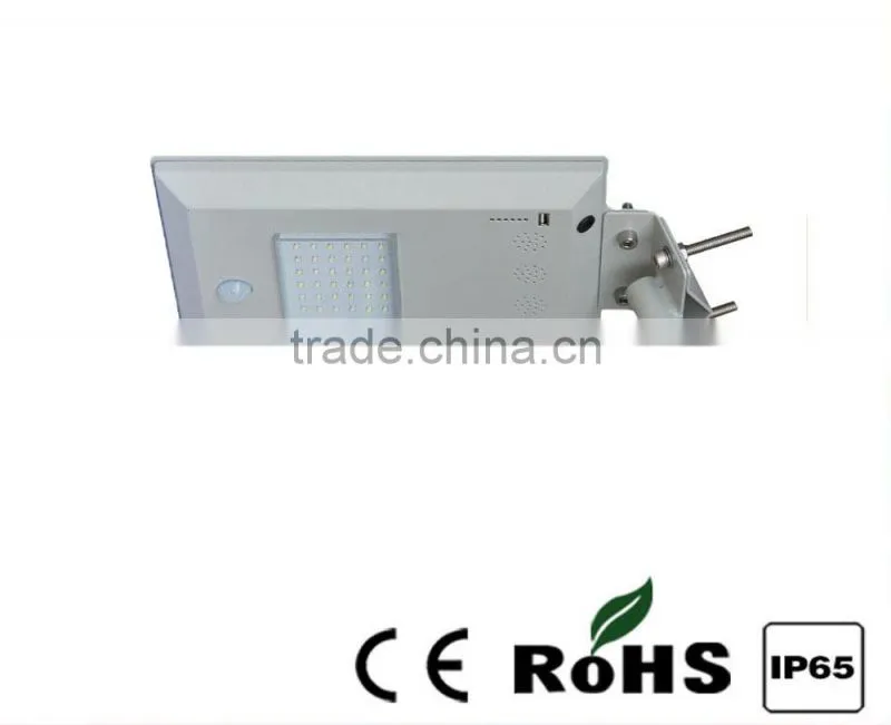 Retrofit LED all in one solar street light solar integrated