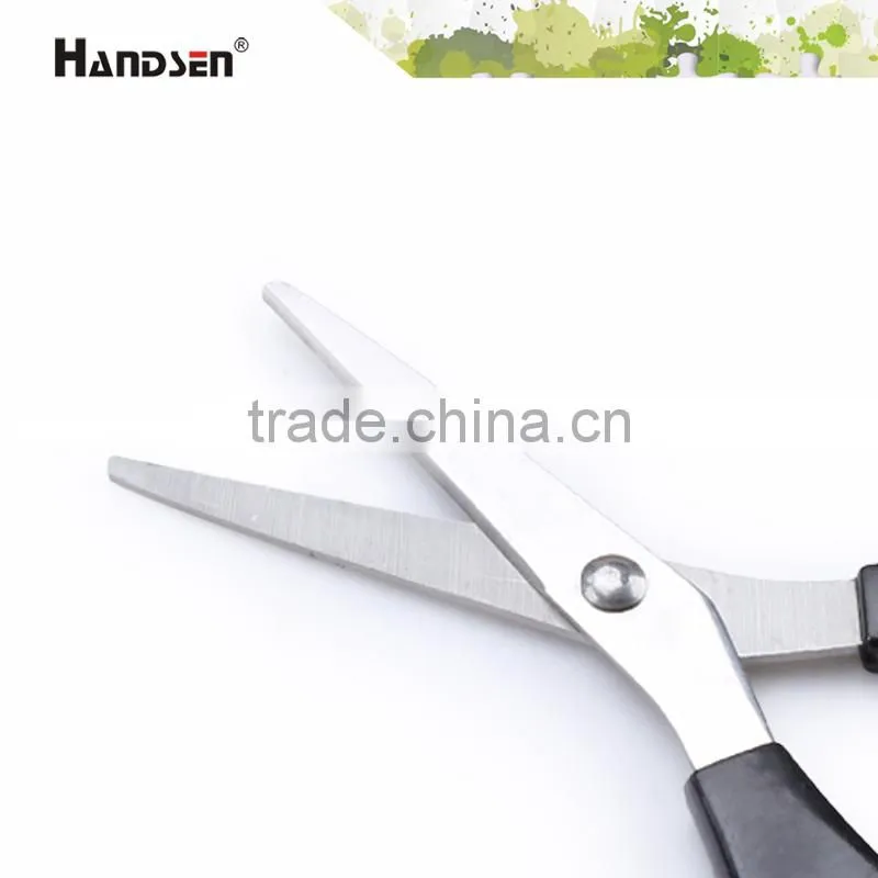 5-1/2"plastic hande student scisors left hand scissors