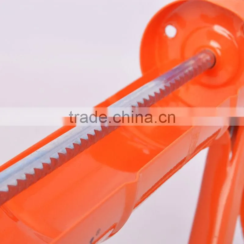 High quality heavy duty caulking gun with teeth