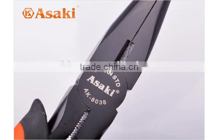 AK-8038 American Type long nose clamp plier