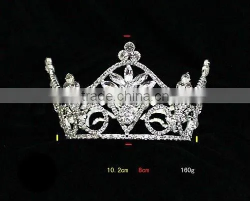 2016 Fashion Hair Accessories Bridal Headband Tiara Crown Queen Crowns For Sale H172-154
