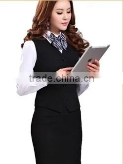 Women Cashier Bank Uniform Design For Receptionist