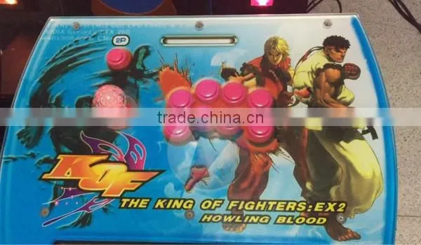 55 inch 3D monitor arcade coin operated 3D street fighter 4 arcade video boxing machine Mongolia street fighter 2 arcade
