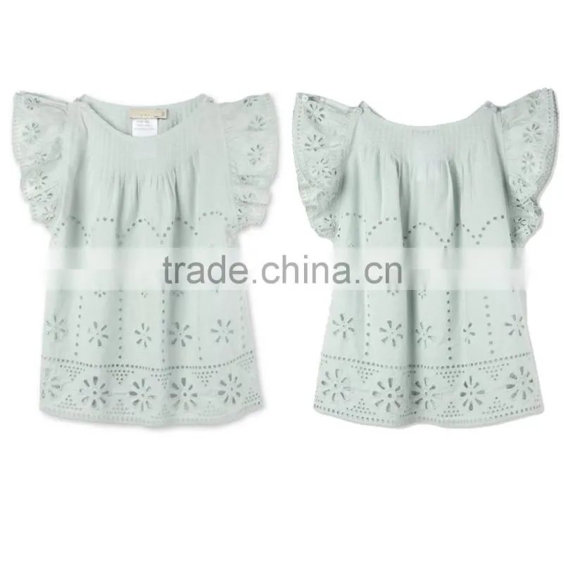 Grey Graphic Flowers Betty Sweatshirt Kid Clothing Wholesle Childern Wear HSs5141