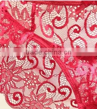 sexy transparent ladies underwear cotton lace panties/women in transparent underwear