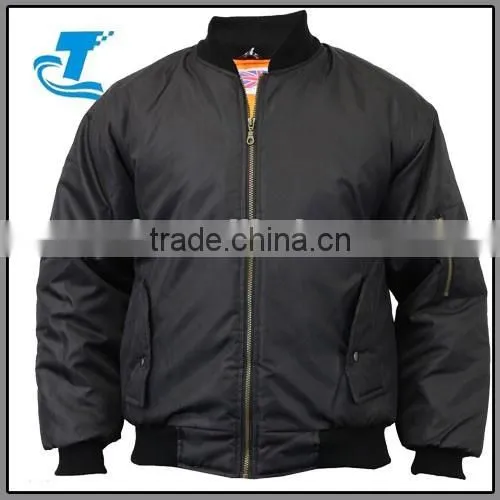 Winter padded military sportswear men breathable army pilot jacket
