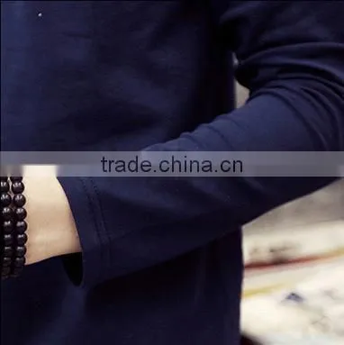2016 wholesale high quality short sleeve v-neck T-shirt for men