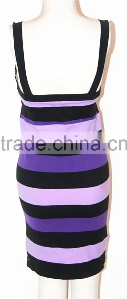 Seamless fashion lady designer one piece dress