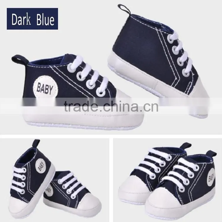 Casual & comfortable sport baby canvas prewalker