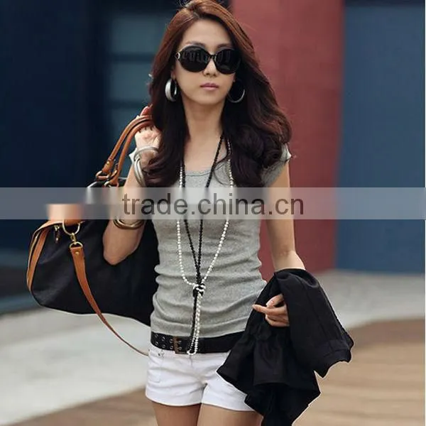 Hot sale T Shirt Design Fashion Ladies T Shirts Teen Top Fashion Girl T Shirt