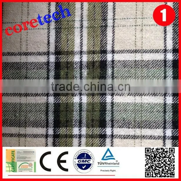 Hot sale popular cotton wholesale plaid flannel shirt factory