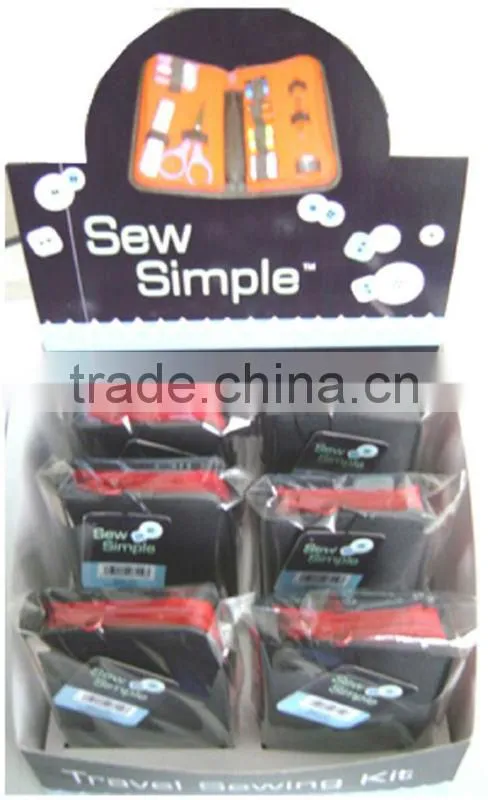 Stainless steel Travel sewing kit Excellent sewing display