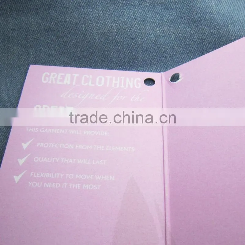 Beautiful Paper Garment Tag