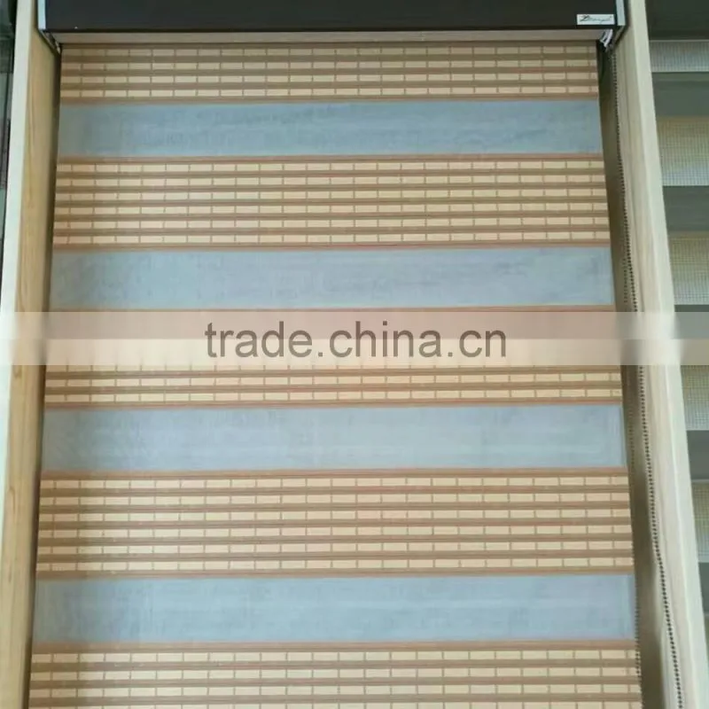 latest fashion zebra blinds sheer blackout curtai fabric china wholesale