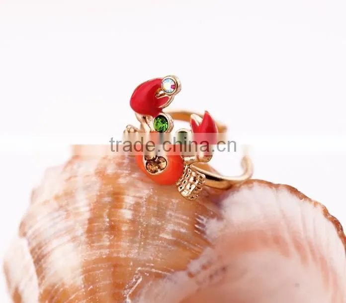 Fashion Chain Anklets with Foot Toe Ring Anklets for Foot,Fashion Jewelry Sets Crab Foot Chain and Toe Ring