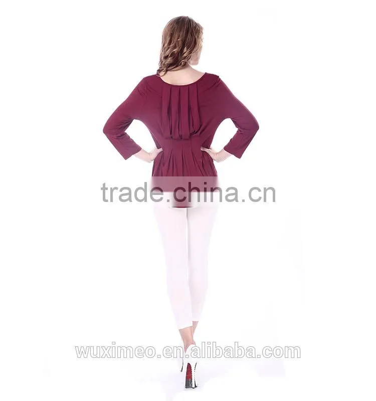 size Custom made top level ladies grey blouses