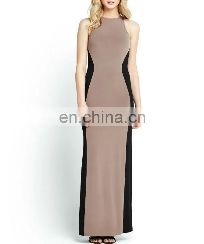 CHEFON Jersey Illusion dressy maxi dresses