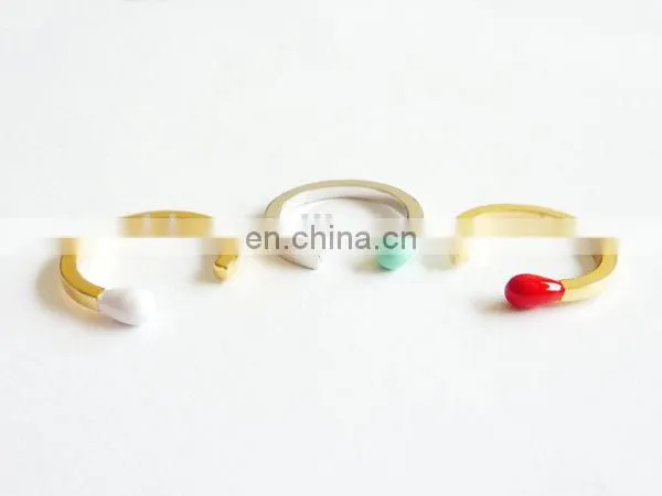 2016 Hot Selling Animal Dog Rings Bulldog Ring Unique Brass Ring