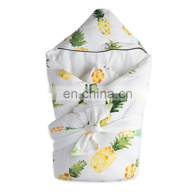 China Manufacturer Newborns Adjustable Swaddle Blankets ASTM Standard
